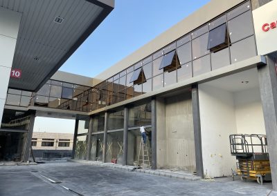 تفصيل واجهة محطة الوقود